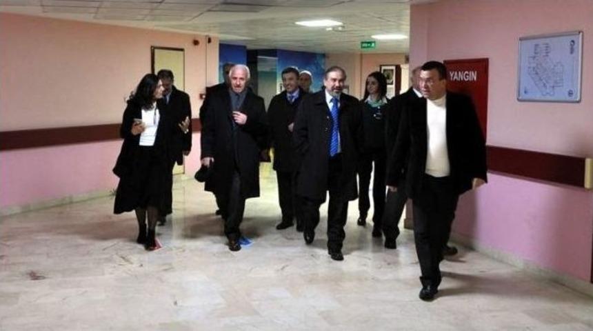 Kutso Heyetinden Hastane Ziyareti