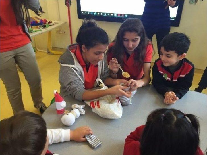 Lise Öğrencileri Ana Okulu Öğrencilerine Geri Dönüşümü Anlattı G1