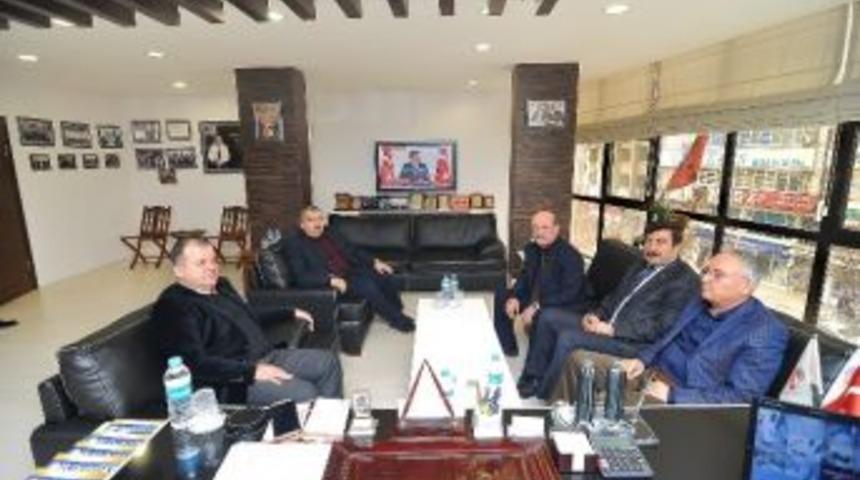 Oda Ve Borsa Başkanlarından Başaranhıncal&rsquo;a Ziyaret