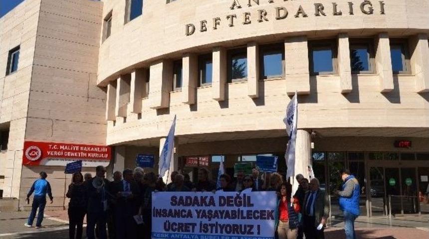 Kesk&rsquo;ten Bordro Eylemi