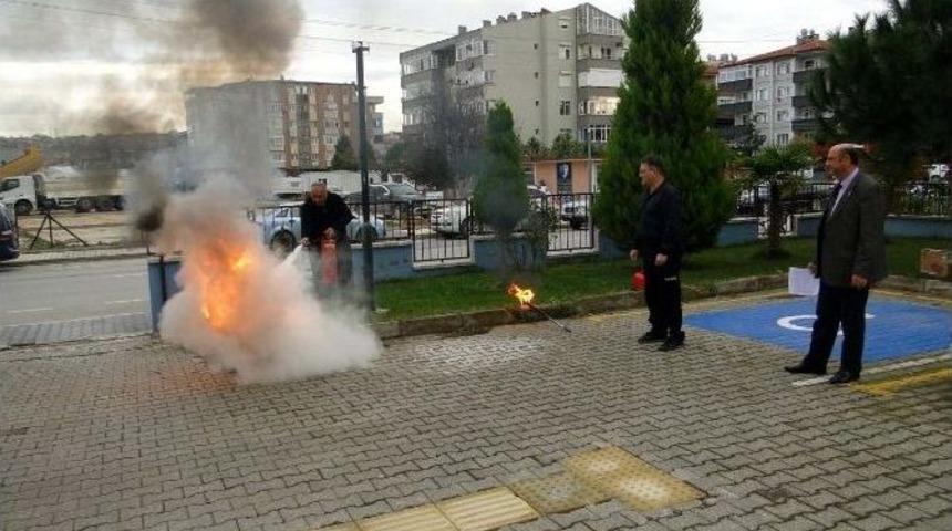 Sgk Personeline Yangın Eğitimi