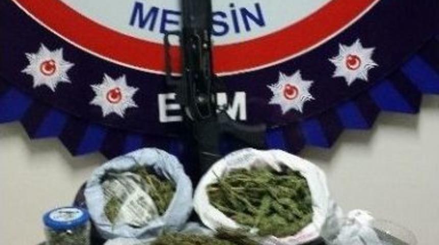 Mersin’de Uyuşturucu Ve Kaçak İçki Operasyonu