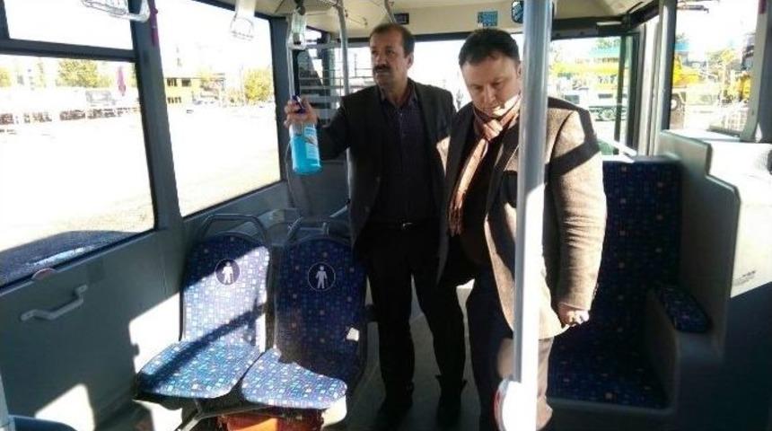 Belediye Otob&uuml;slerinde Kış Temizliği