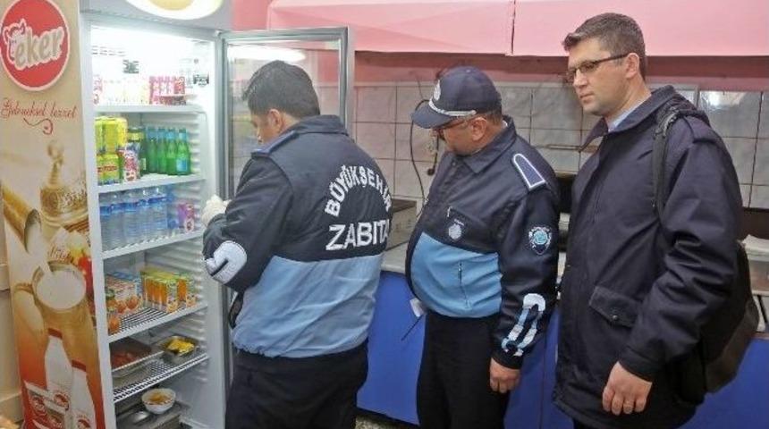 Zabıta Ekiplerinden Okul Kantinlerine Sıkı Denetim