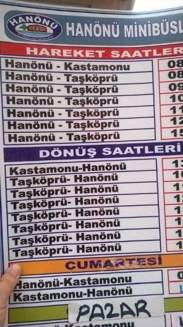 Hanönü’de İlçe Trafik Komisyonu Kararı Açıklandı