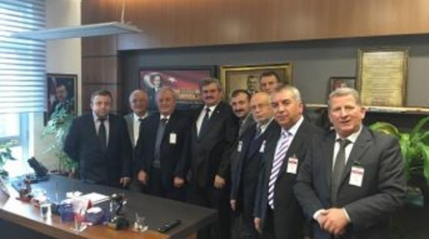 Alaplı Ziraat Odası, Milletvekili &Ccedil;aturoğlu&rsquo;nu Ziyaret Etti