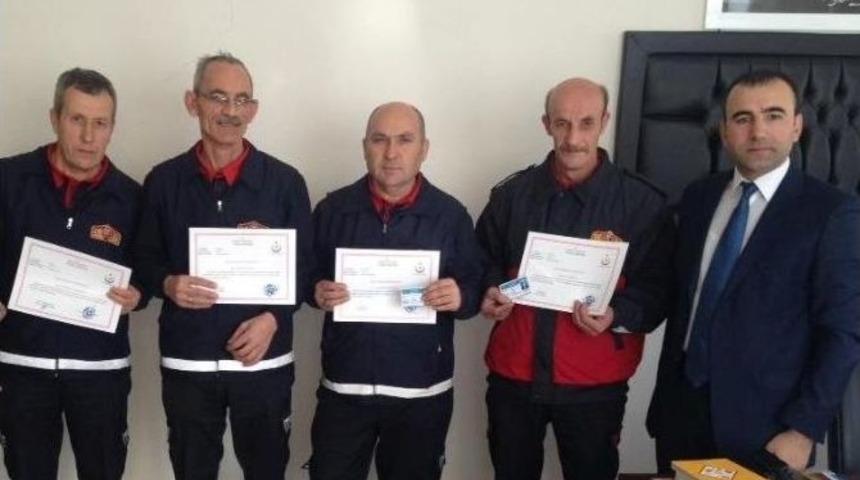 Niğde&rsquo;de İtfaiye Erlerine İlk Yardım Eğitimi Verildi