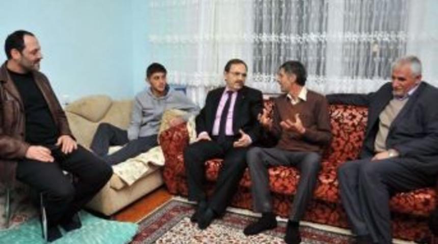 Başkan Şahin&rsquo;den Yaralı Polise Ziyaret