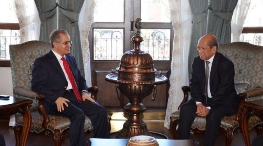 Endonezya B&uuml;y&uuml;kel&ccedil;isi Wardana, Kilis Valiliğini Ziyaret Etti