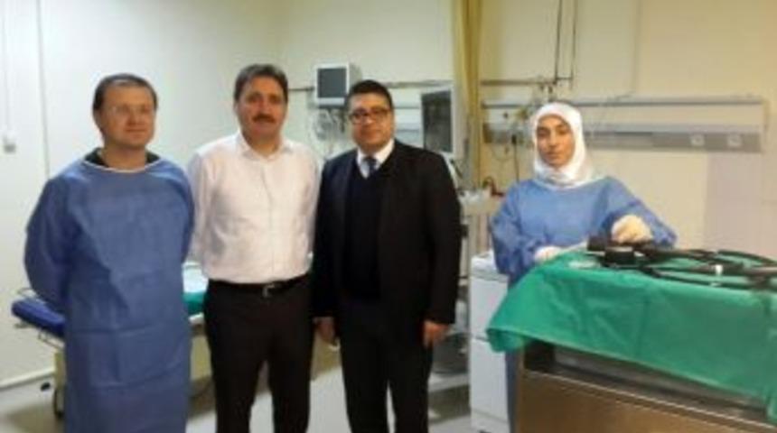 G&ouml;lbaşı Hasvak Devlet Hastanesi&rsquo;nde Endoskopi &Uuml;nitesi Hizmete A&ccedil;ıldı