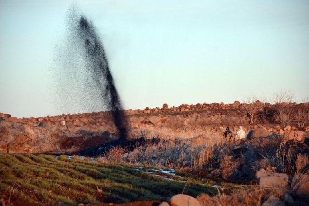 Botaş Boru Hattı Patladı Tarlalar Ham Petrolle Doldu