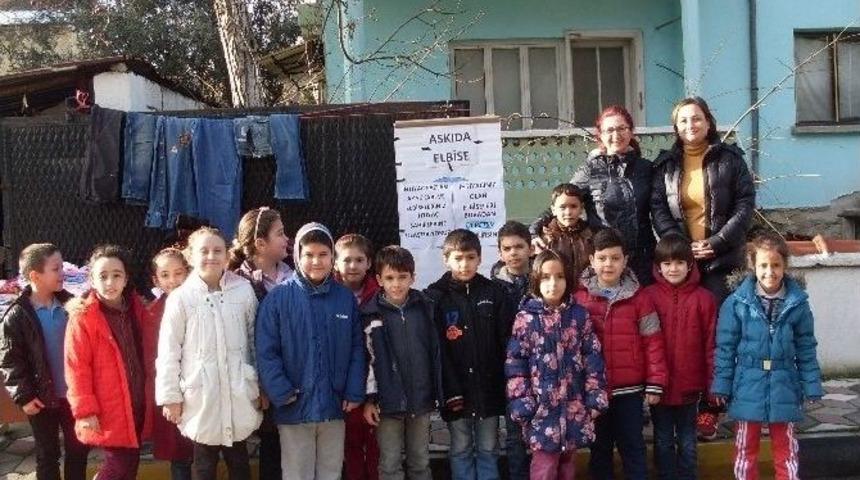 Miniklerden "askıda Kıyafet" Projesi