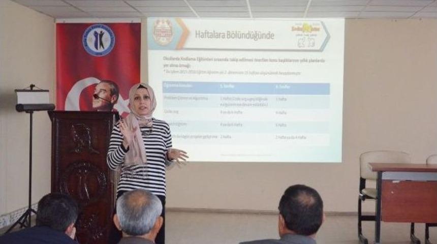 &ldquo;kodla Manisa&rdquo; Projesi Kula&rsquo;da &Ouml;ğretmenlere Tanıtıldı