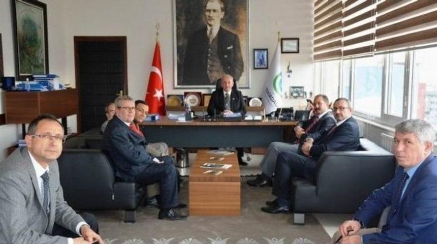 Eğitim İş Sendikası Genel Başkanı Demir&rsquo;den Başkan Albayrak&rsquo;a Ziyaret