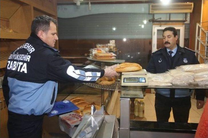 Büyükşehir Zabıtasından Fırınlara Sıkı Denetim G1