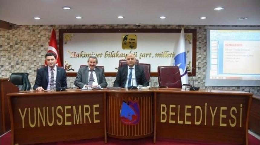 Yunusemre Iso 9001 İ&ccedil;in Kolları Sıvadı