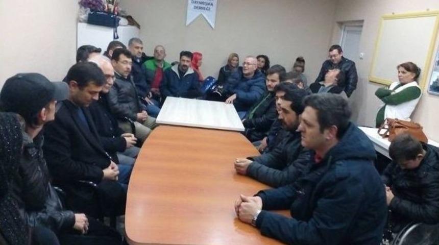 Pazaryerililer Derneği&rsquo;nden Engelliler Derneği&rsquo;ne Ziyaret