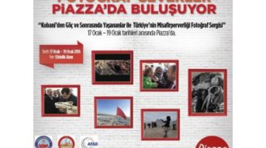 G&ouml;&ccedil;, Dram Ve Şevkatin Sergisi Şanlıurfa Piazza&rsquo;da
