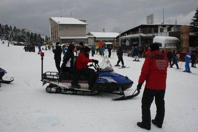 Uludağ’da Kayak Kazası: 1 Yaralı