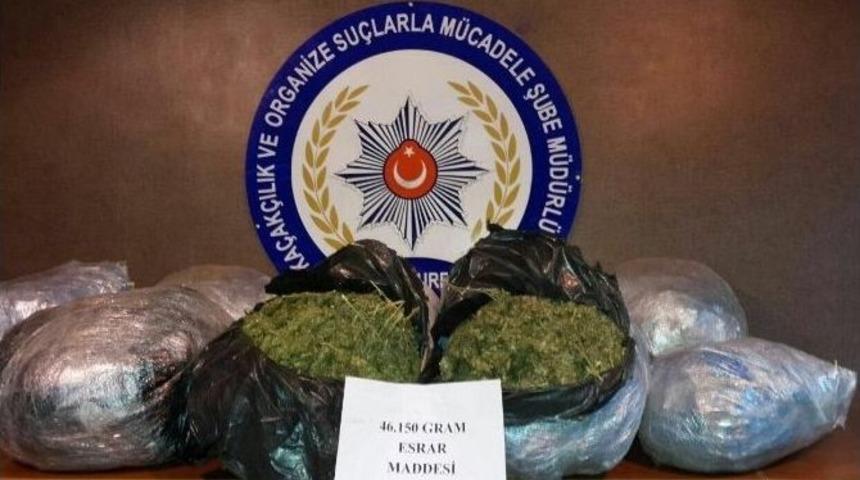 Şanlıurfa&rsquo;da &Ccedil;ok Sayıda Uyuşturucu Madde Ve Ka&ccedil;ak Sigara Yakalandı