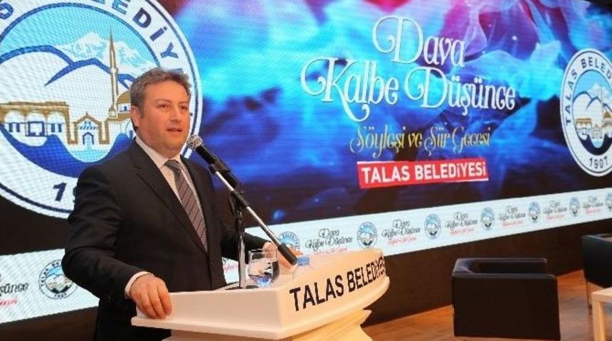 Talas&rsquo;ta &lsquo;dava Kalbe D&uuml;ş&uuml;nce&rsquo; Gecesi