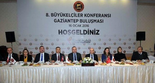 Gso, Büyükelçiler Heyetini Yemekte Ağırladı