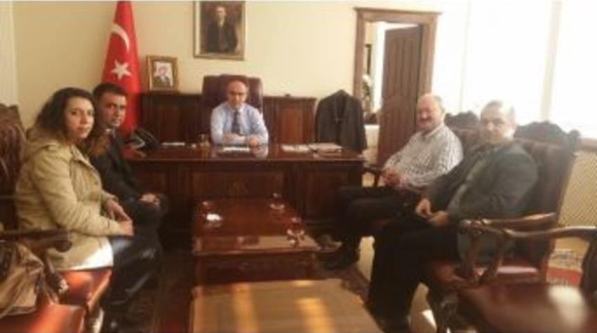 &Ouml;ğretim &Uuml;yesinden Vali Demirtaş&rsquo;a Ziyaret