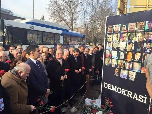 Ankara Saldırısında Hayatını Kaybedenler Anıldı