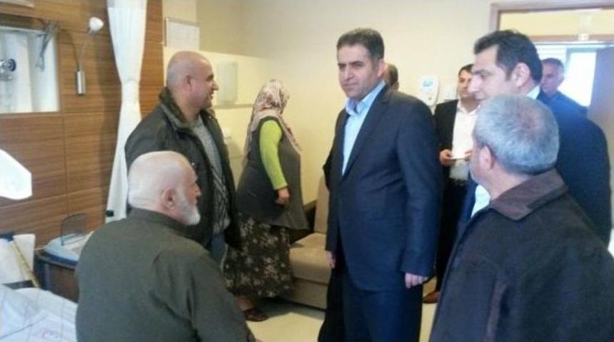 Milletvekili Fırat&rsquo;tan Esnaf Ve Hastalara Ziyaret