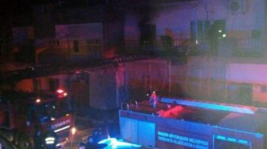 Mardin&rsquo;de Bir Evde Yangın &Ccedil;ıktı