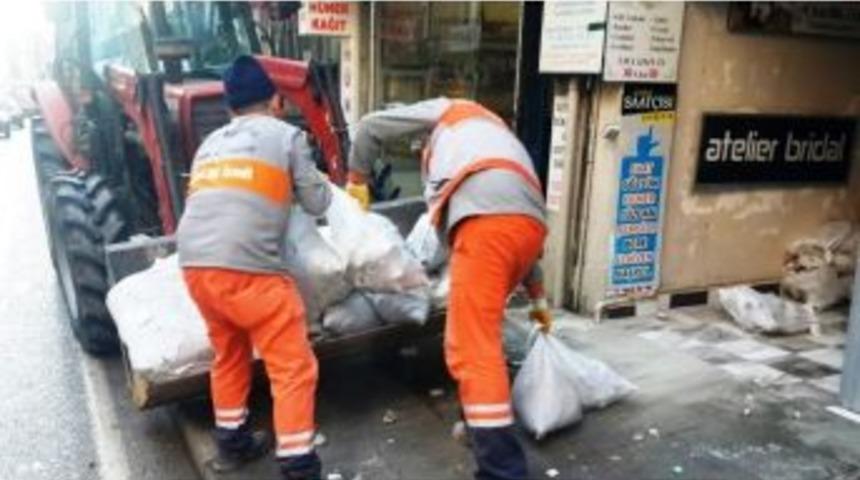 İzmit’te 10 Bin Ton Katı Atık Toplandı