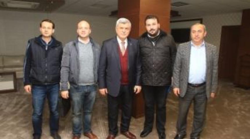 Başkan Karaosmanoğlu, Kerestecileri Ağırladı