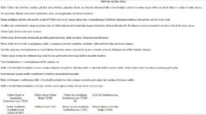 8 Sivil Toplum &Ouml;rg&uuml;t&uuml;nden &rsquo;ter&ouml;r Karşı&rsquo; Ortak Tepki