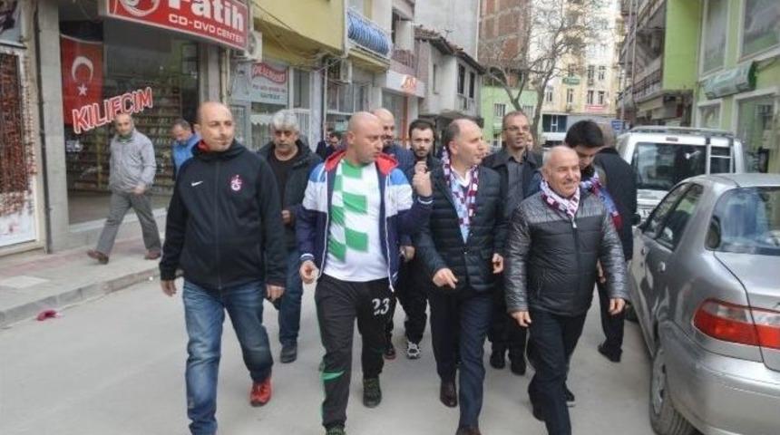 Trabzonspor Başkanı Usta, Bursaspor Parkı Ve Derneğini Ziyaret Etti