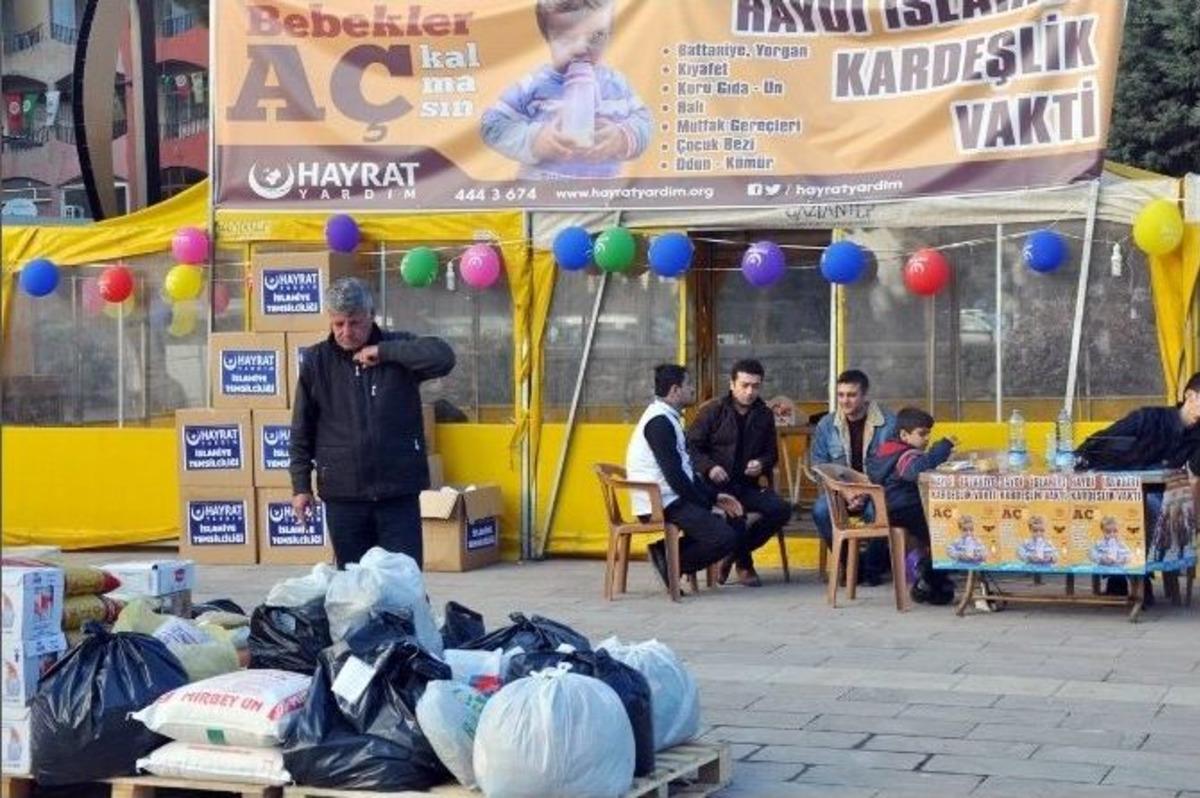 Gavurdağlı, Bayır-bucak&rsquo;taki T&uuml;rkmenler İ&ccedil;in Yardım Topladı