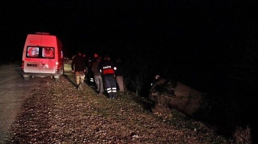 &Ccedil;an&rsquo;da Trafik Kazası : 2 Yaralı