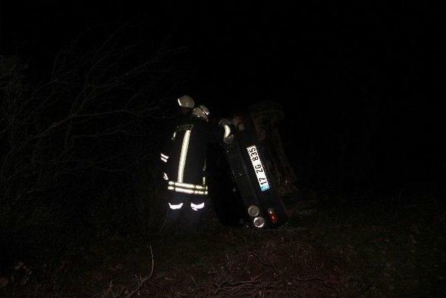 Çan’da Trafik Kazası : 2 Yaralı