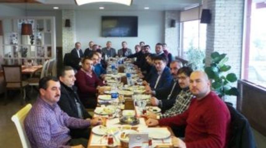 Tso Başkanı &Ccedil;akır, Bartınlı İşadamlarının Konuğu Oldu