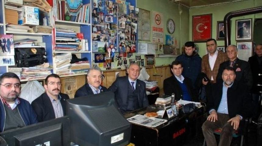 Ak Parti Milletvekillerinden Kkdgc&rsquo;ye Taziye Ziyareti