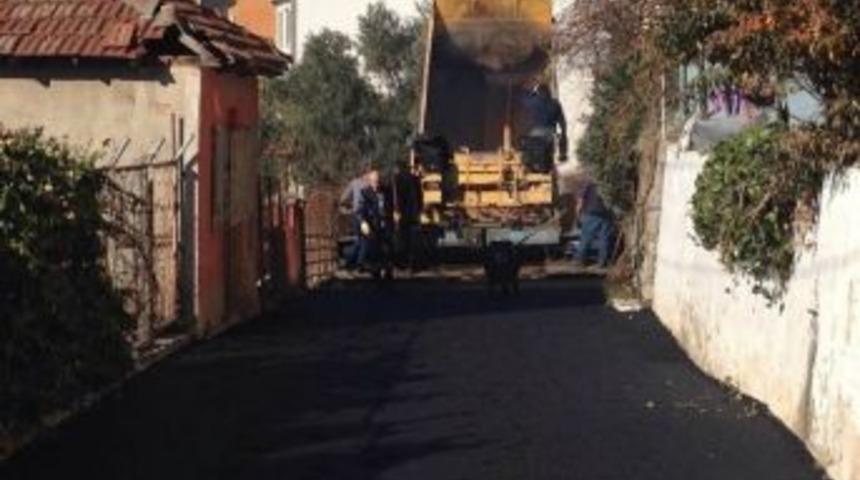 K&ouml;rfez Belediyesi 36 Mahallede Asfalt &Ccedil;alışması Yaptı
