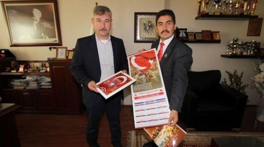 Gaziler Vakfı&rsquo;ndan Başkan Yaralı&rsquo;ya Ziyaret