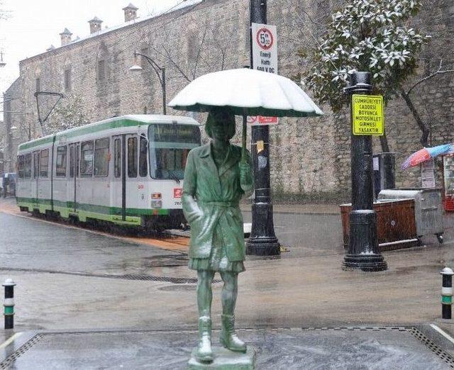 Bursa’da Beklenen Kar Yağışı Başladı