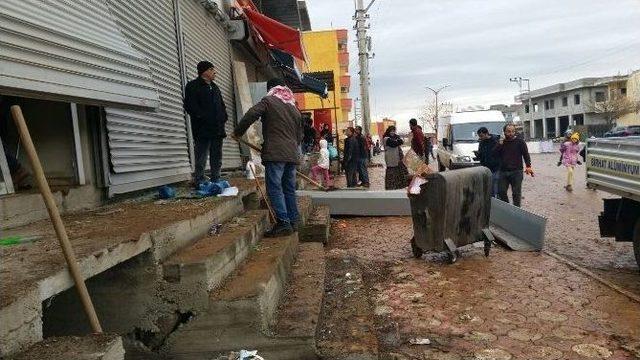 İdil’deki Patlamada Ev Ve İş Yerleri De Zarar Gördü