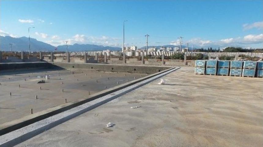 Kepez&rsquo;de Mahalle Y&uuml;zme Havuzlarının İlki Tamamlanıyor