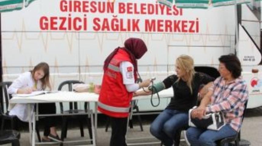 Giresun Belediyesi Sağlık Birimi 8 Bin Hastaya Hizmet Verdi