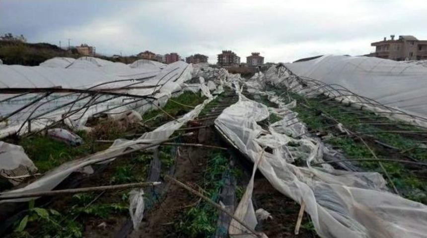 Alanya&rsquo;da Hortum Seraları Vurdu