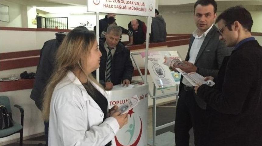 Halk Sağlığı M&uuml;d&uuml;rl&uuml;ğ&uuml; Tarafından Verem Standı