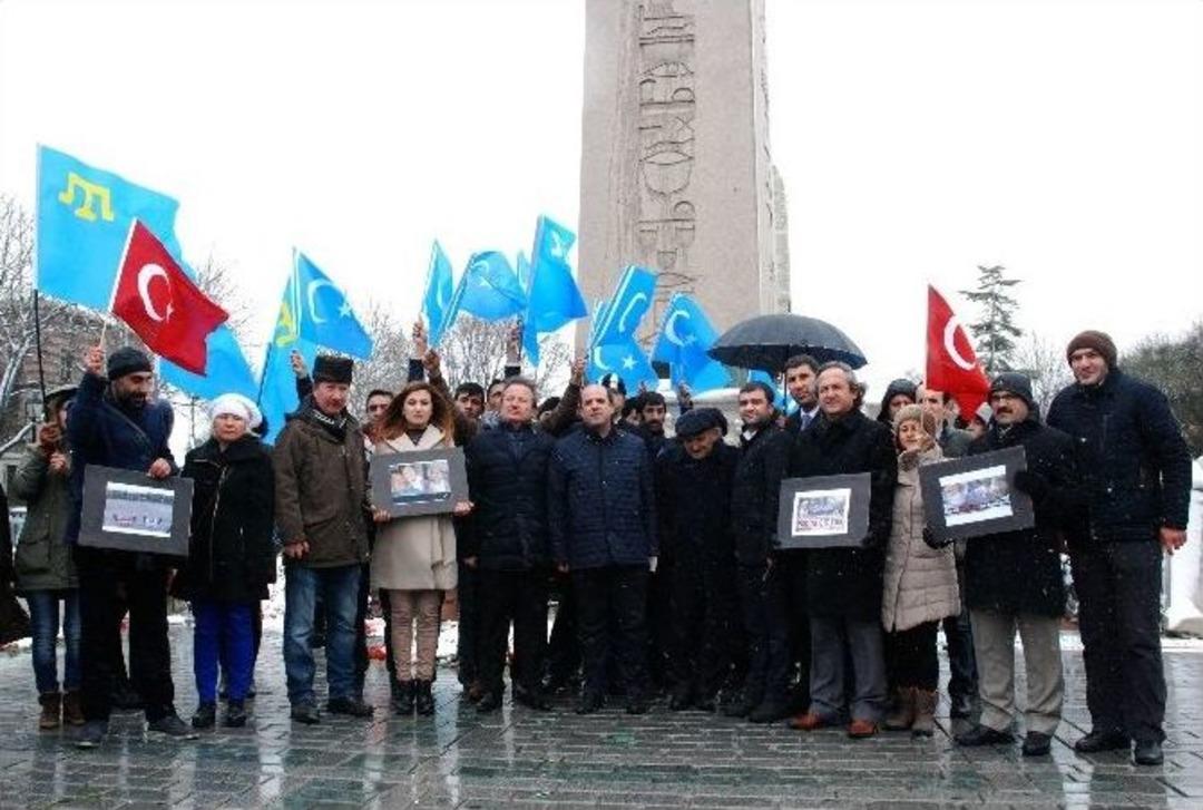 K&ouml;y Koruyucuları Ve Şehit Yakınlarından Ter&ouml;re Tepki