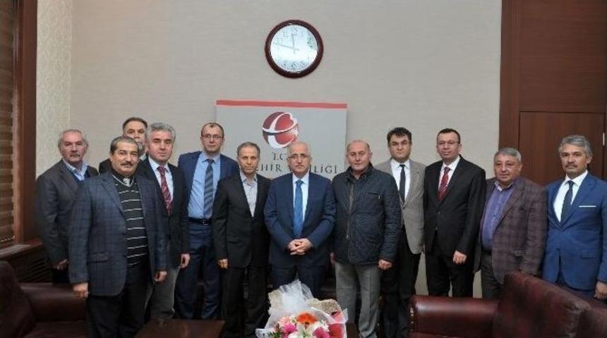 &Ccedil;iftelerliler&rsquo;den Vali Tuna&rsquo;ya Ziyaret