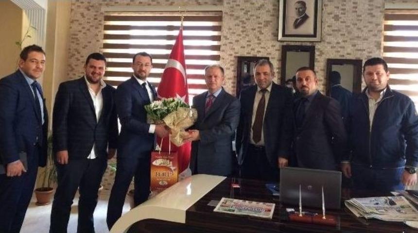 Magider&rsquo;den &lsquo;kardeş Okul&rsquo; İ&ccedil;in Kaymakamlığa Ziyaret